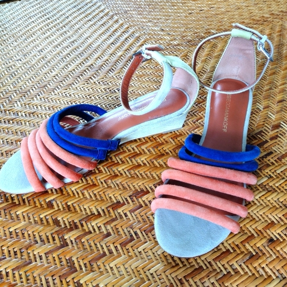 Rebecca Minkoff Lucie Wedge Sandal - Picture 1 of 9